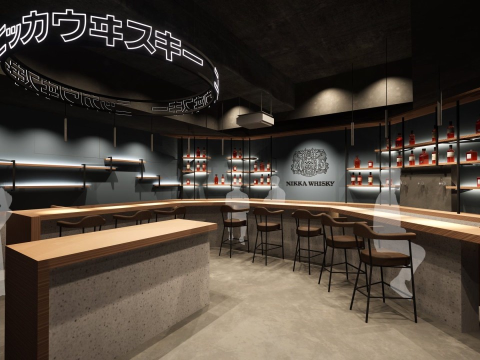 ニッカウヰスキーの新フラッグシップバー「THE NIKKA WHISKY TOKYO」が7月2日に南青山でオープン
