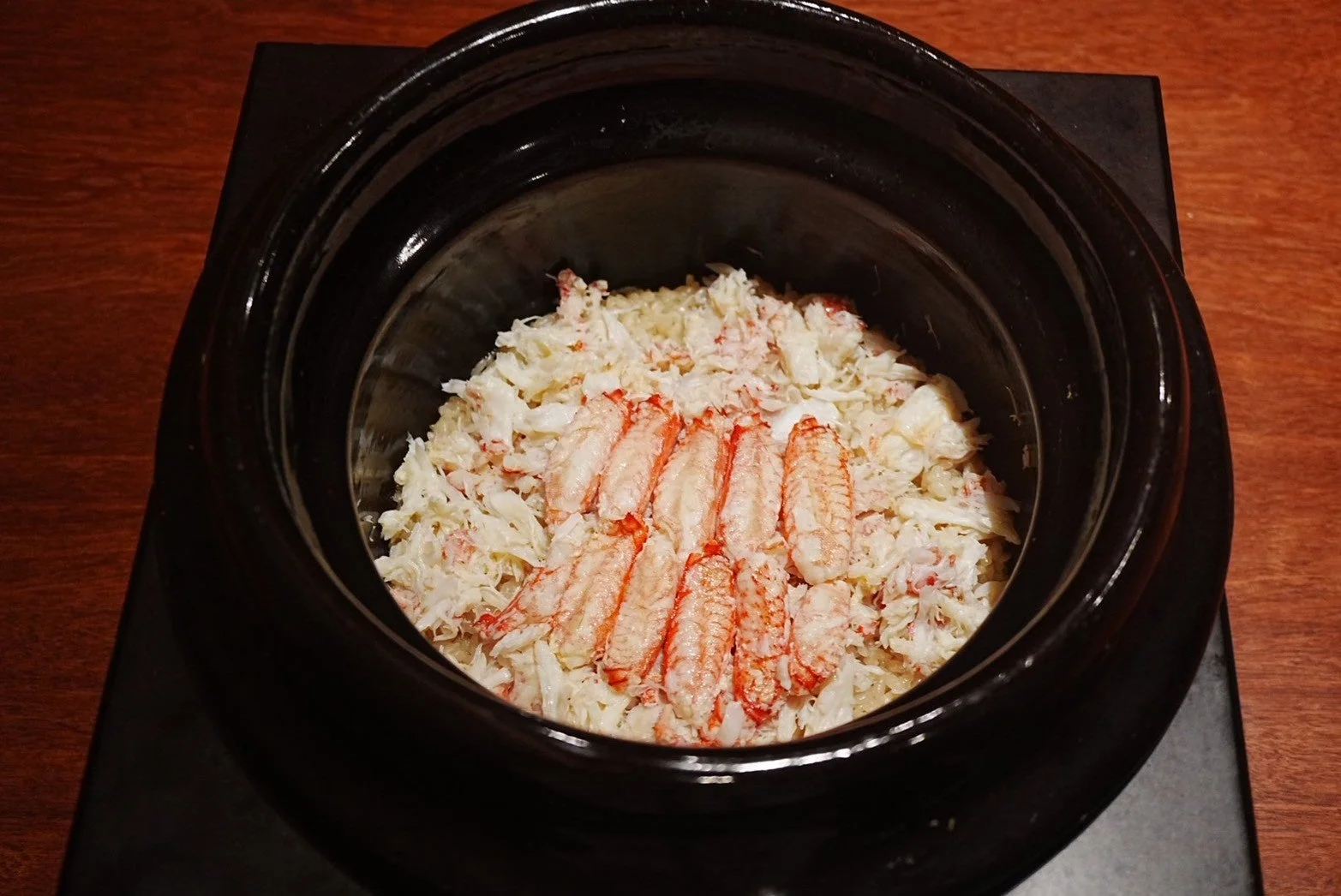 毛蟹ご飯