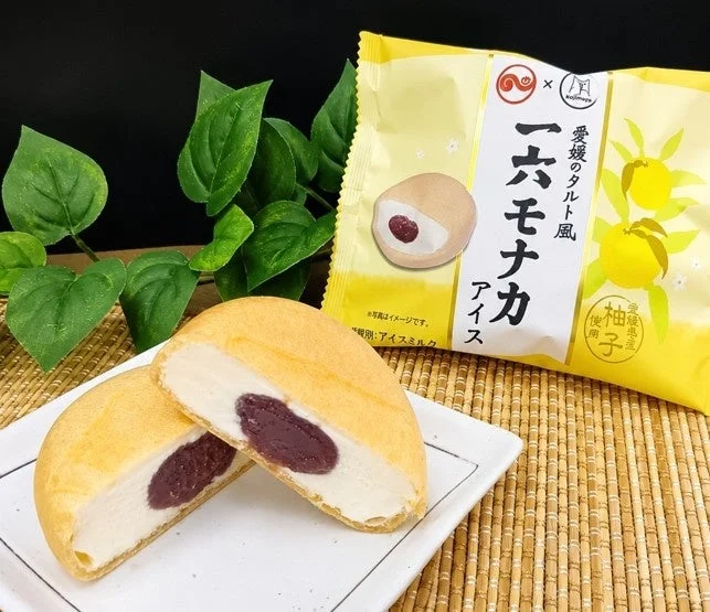 愛媛の銘菓「一六タルト」の味わいをアイスで！「愛媛のタルト風 一六モナカアイス」が2026年7月20日より新登場