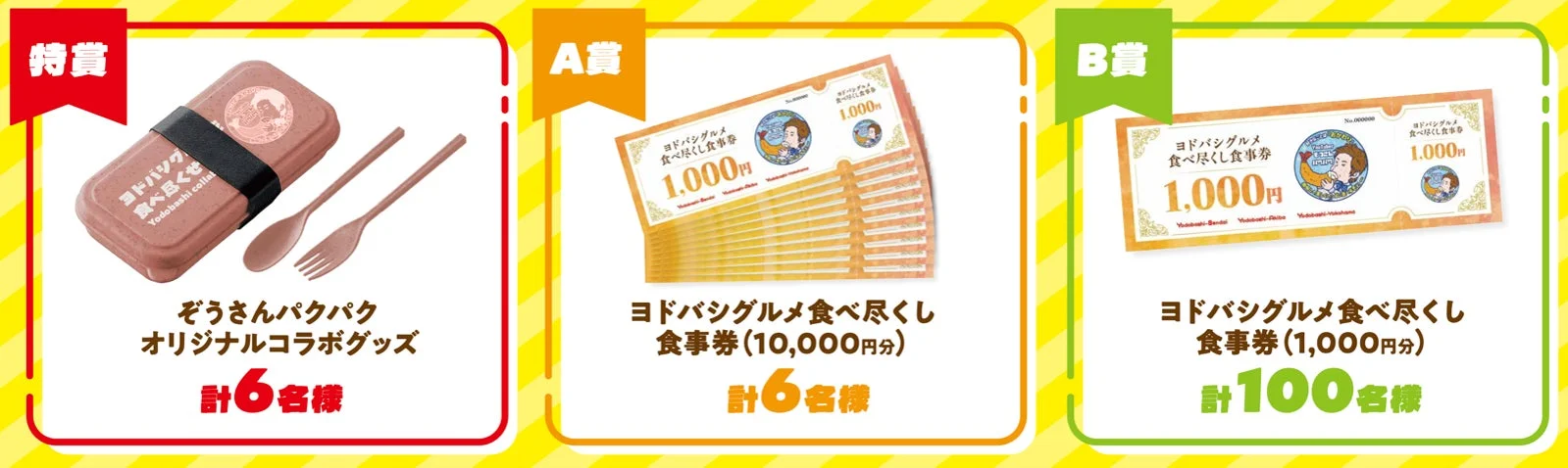 賞品一覧