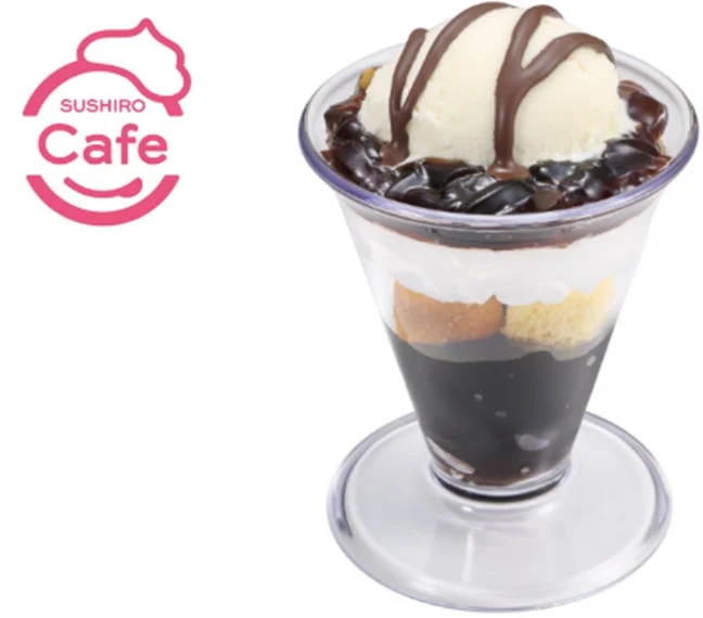 パフェ,コーヒーゼリー,チョコ