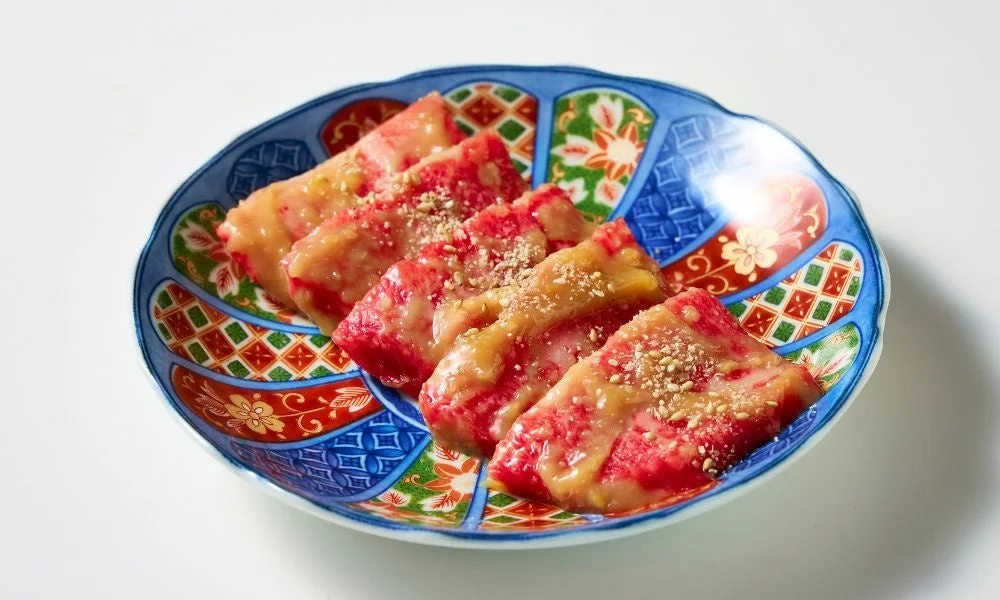 鮮やかな赤身の肉