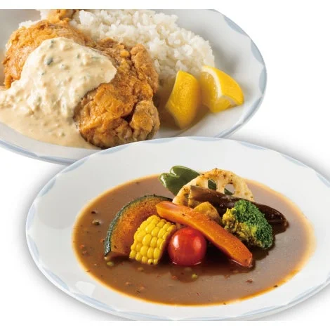SPICE CHUNKYの日南どりの骨付きチキン南蛮と野菜の麻辣スープカレー