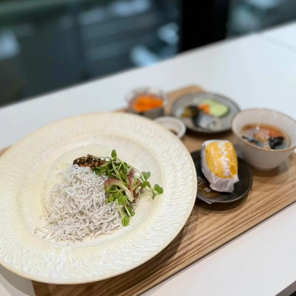 浪江しらすのっけごはんとふくしまの味ランチ