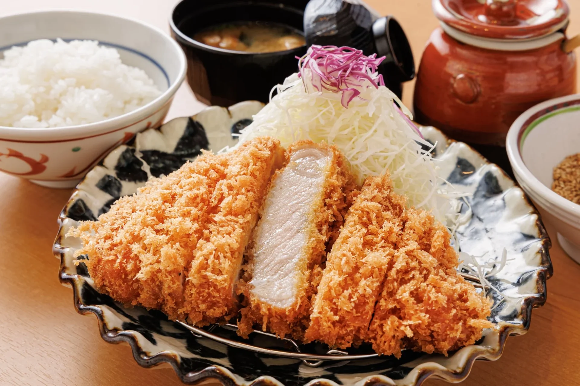 厚切り熟成ロースかつ膳