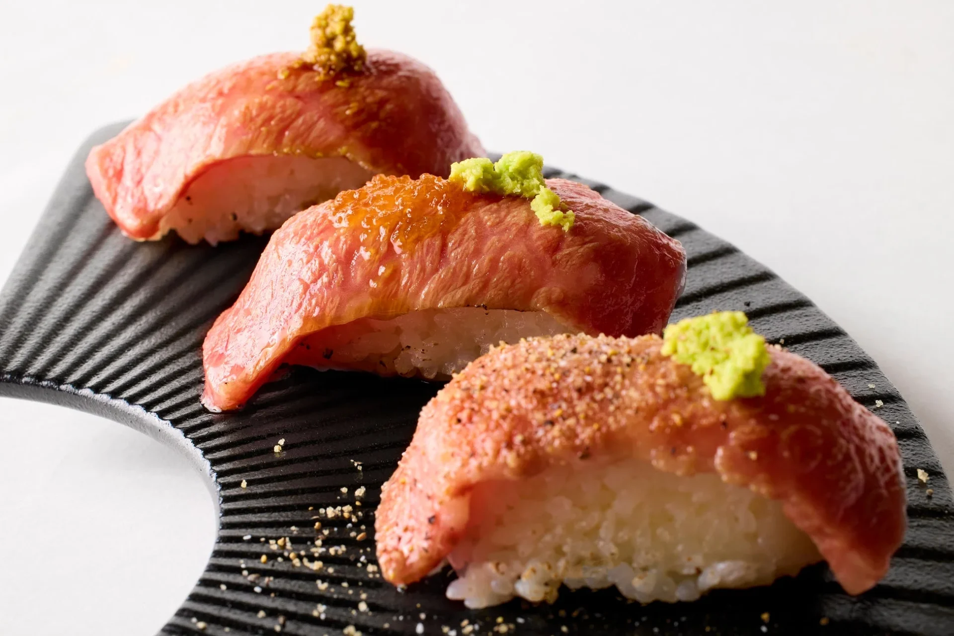 和牛肉寿司 三種の贅沢