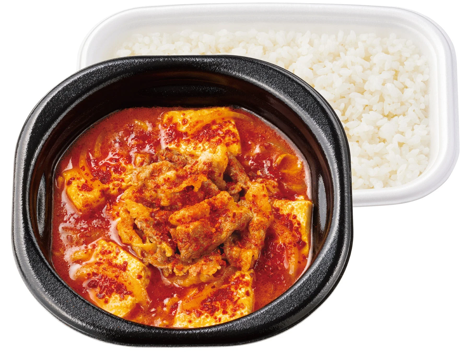牛スンドゥブ弁当とごはん
