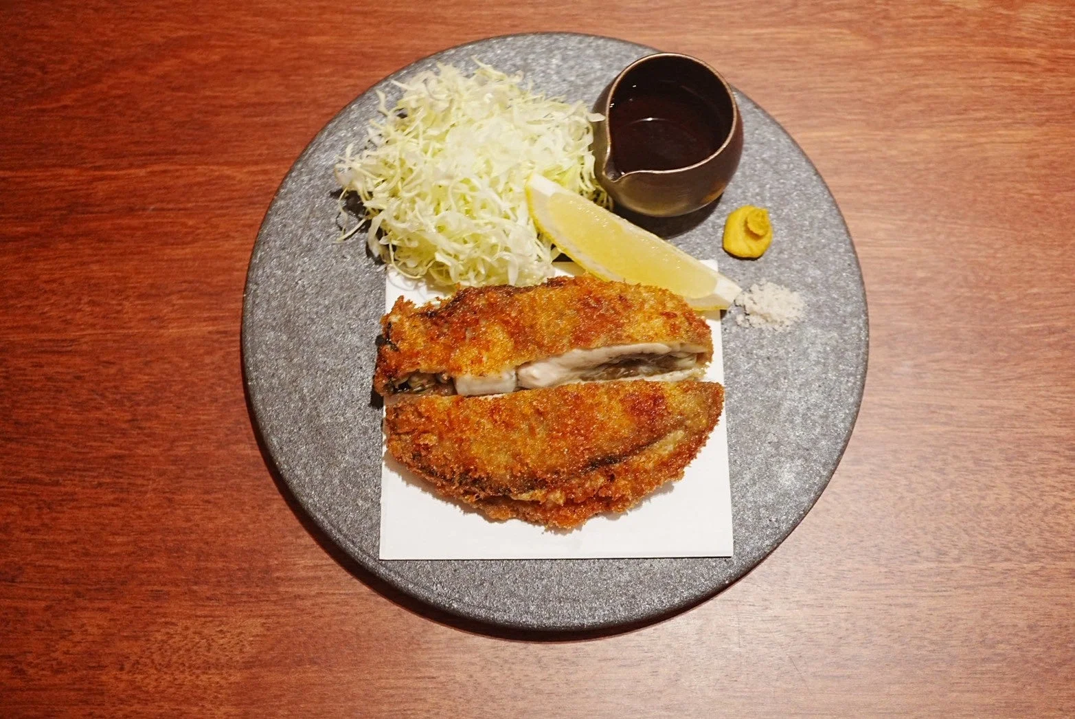 大きなカキフライ