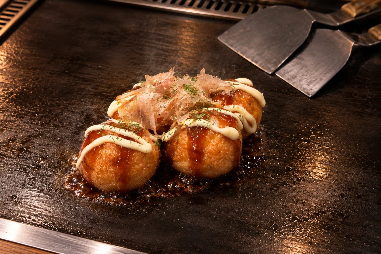 揚げたこ焼き