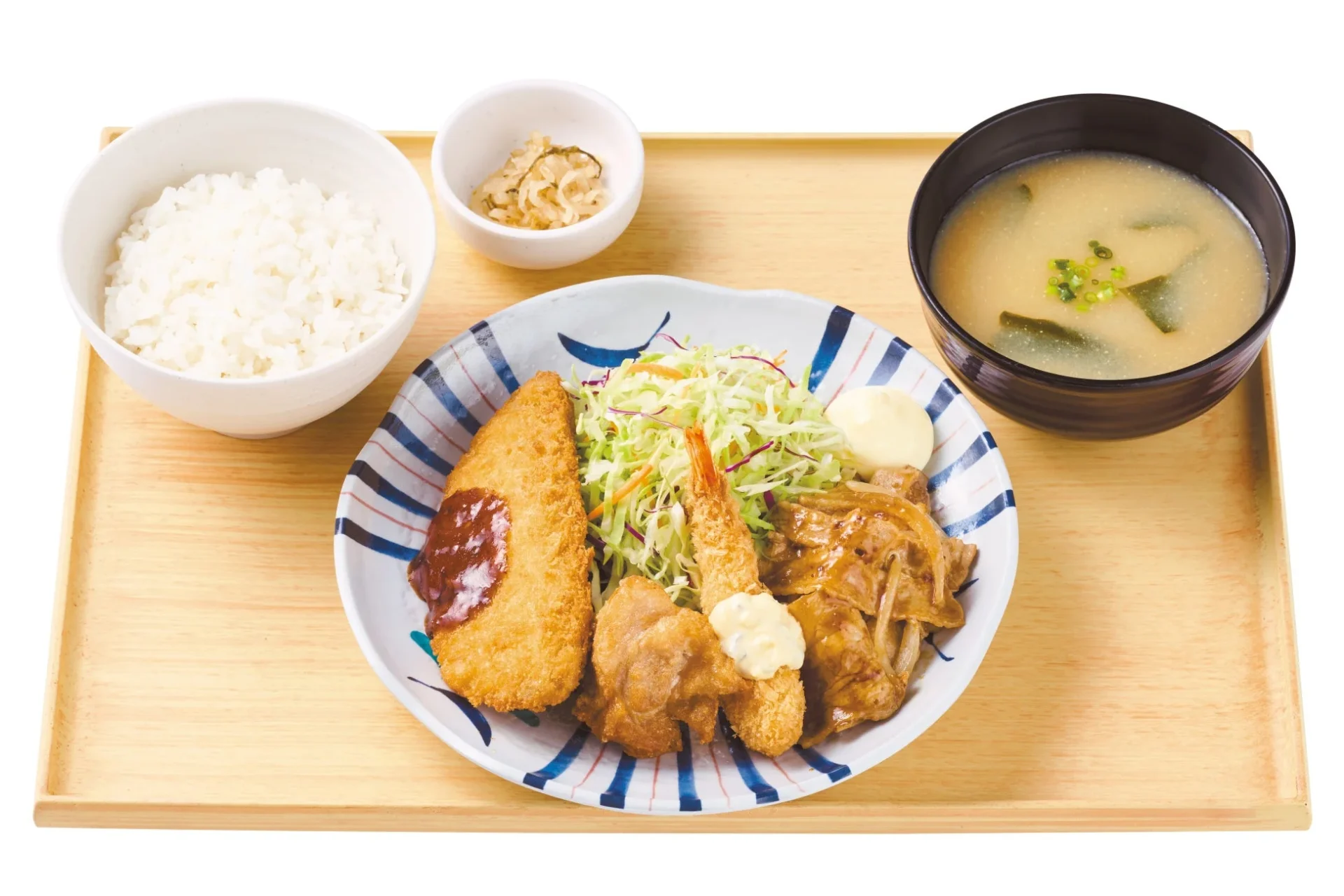 熱盛定食の実物写真