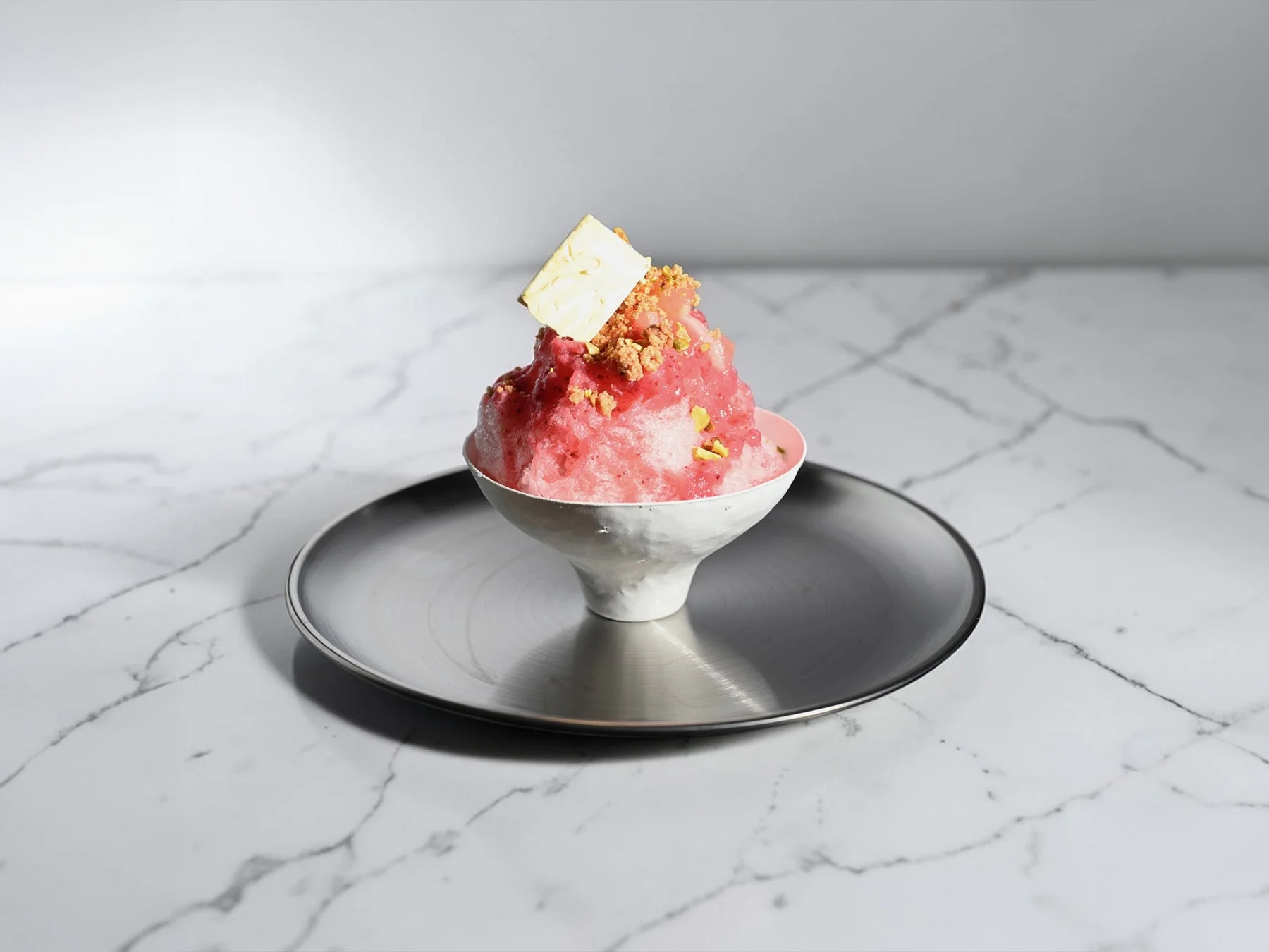 あまりんイチゴとピスタチオジェラートのGelato Shave
