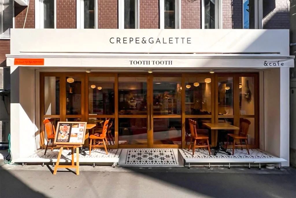 CREPE & GALETTE TOOTH TOOTH 外観